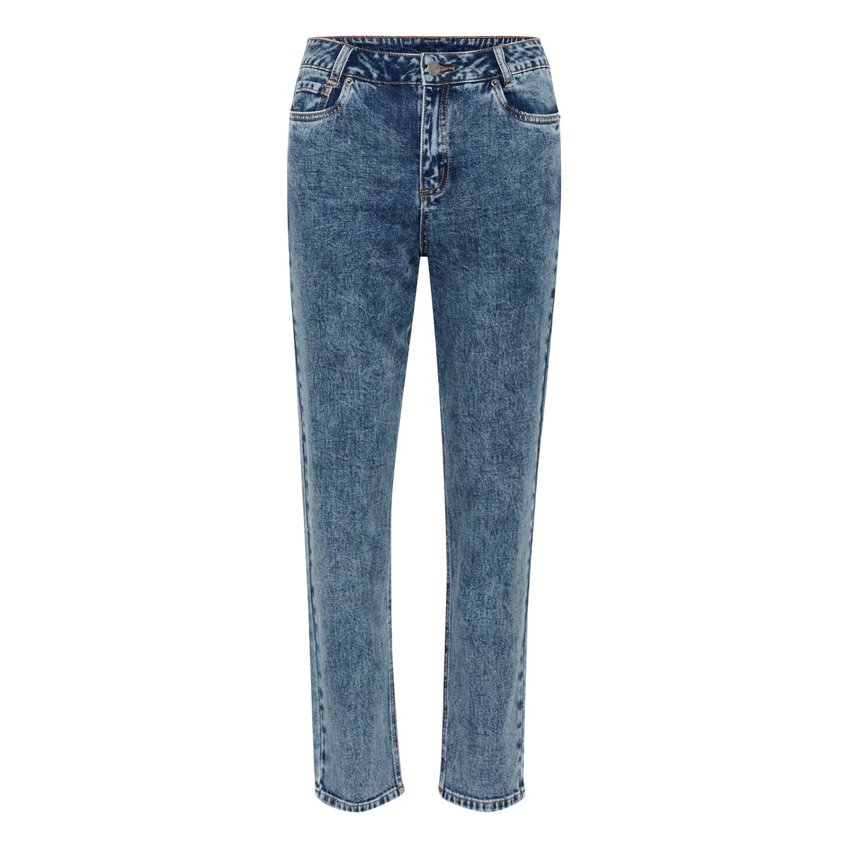 Jeans bleu washed medium blue denim, KAFFE