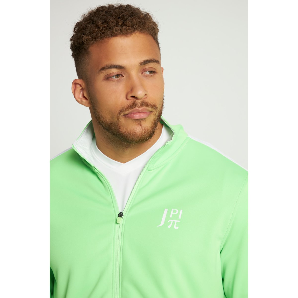 Veste de survêtement spéciale Fitness vert fluo, JP1880