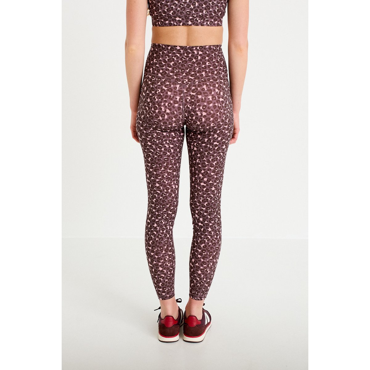 Legging taille haute activewear violet, CACHE CACHE