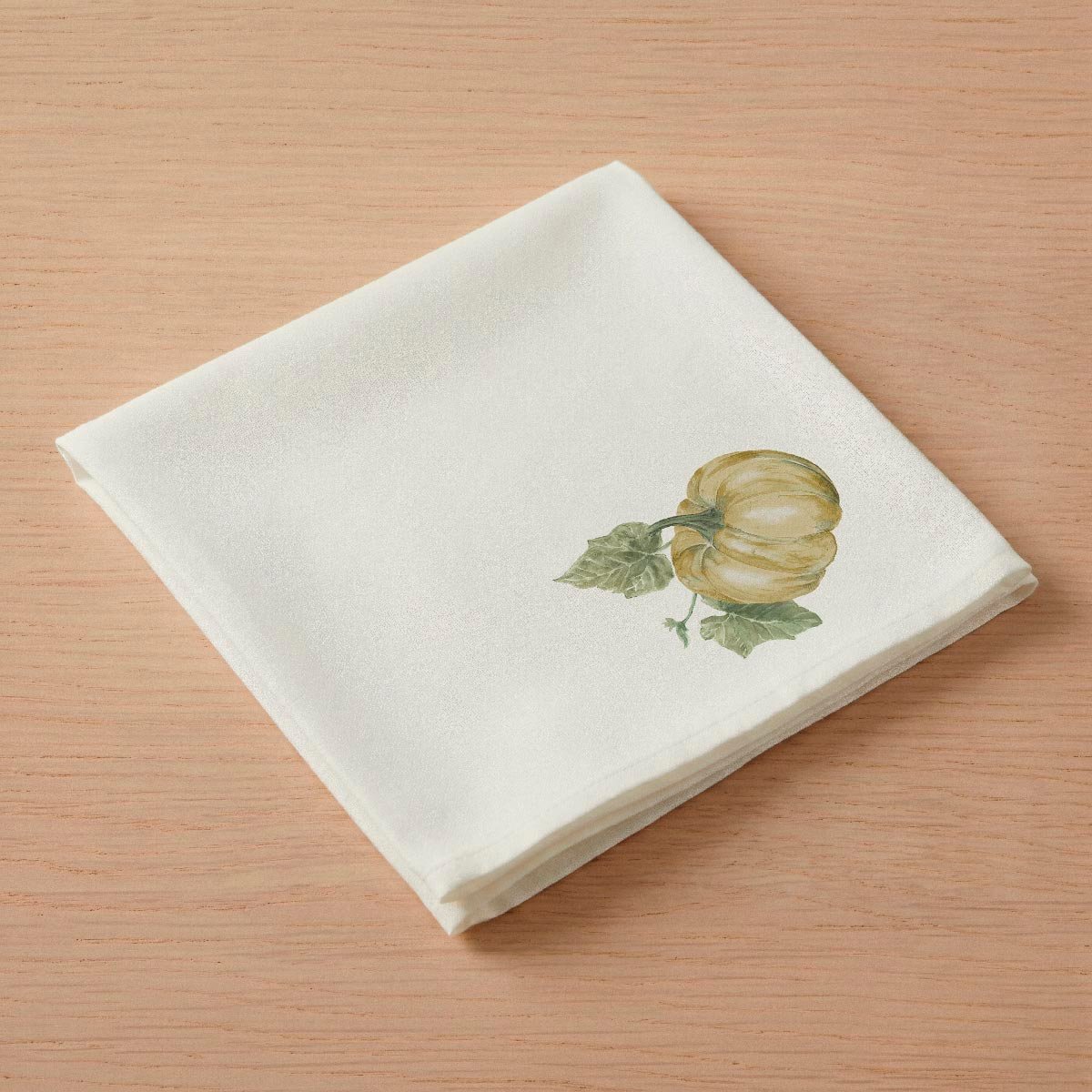 Lot de 4 serviettes en coton 100% Pumkin multicolore, NAF NAF HOME