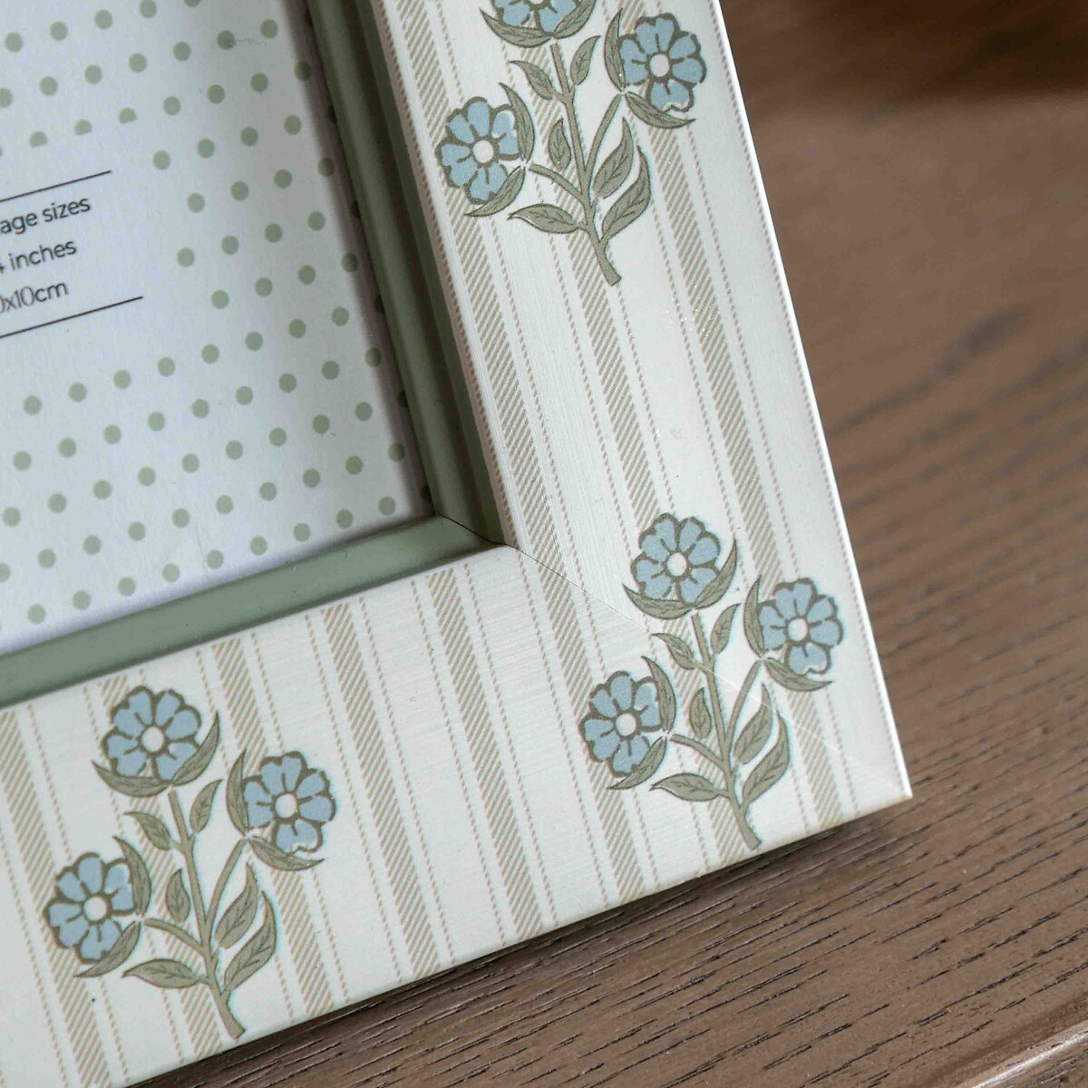 Set of 2 4x4" Rea Photoframes multi-coloured, ÉDITÉ