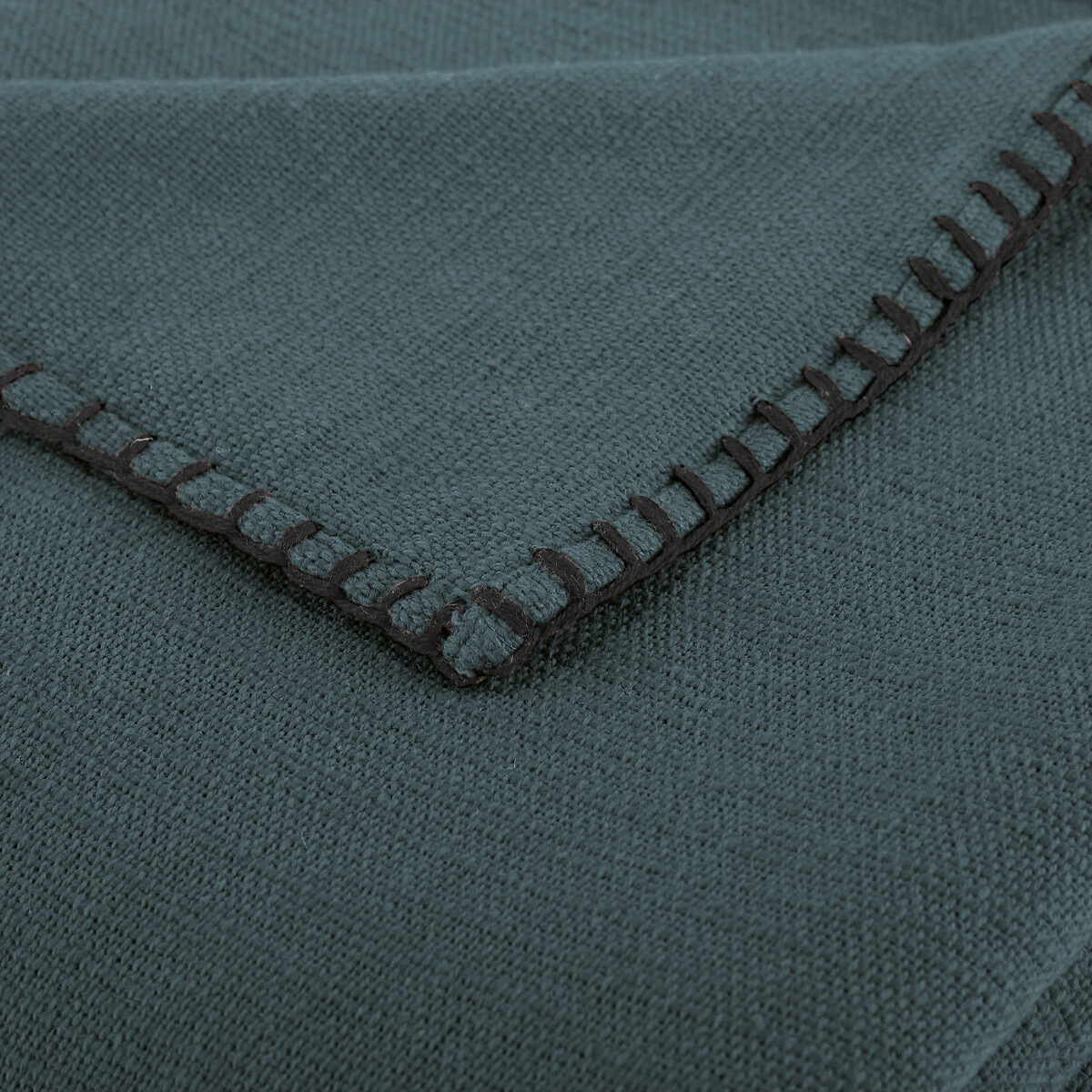 Dessus de lit coton, Raoul bleu gris, LA REDOUTE INTERIEURS