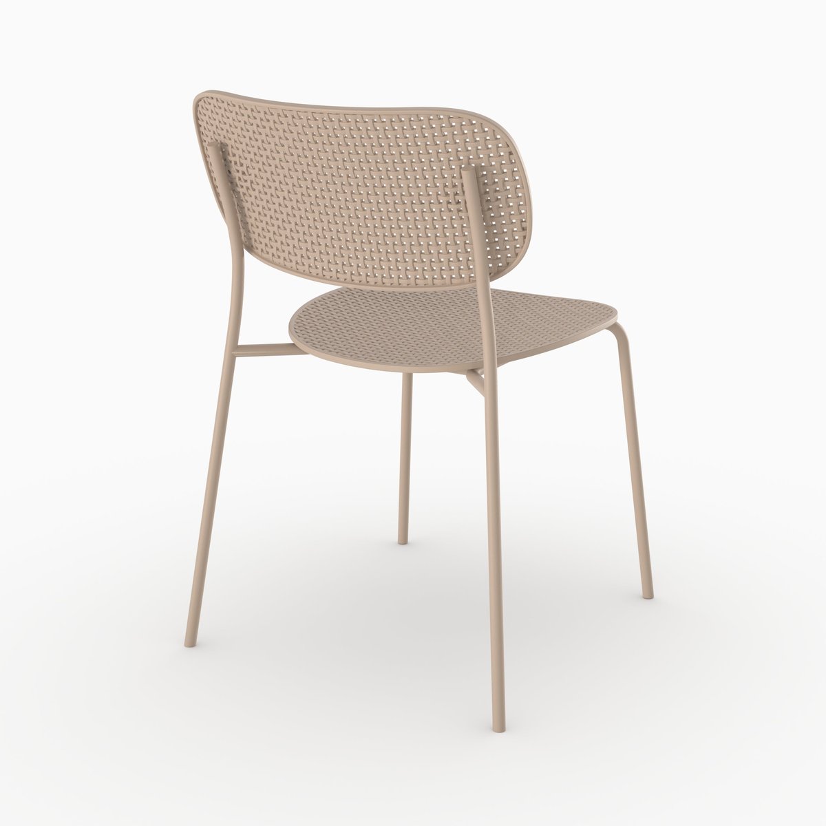 Chaise de jardin Géa - GÉA beige, MAISON PAVANE