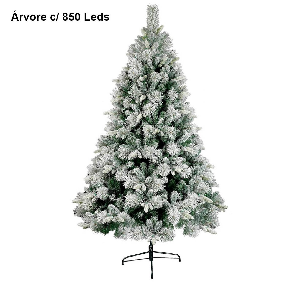 Árvore de Natal 300cm com LED, BORGHESI verde, BORGHESI