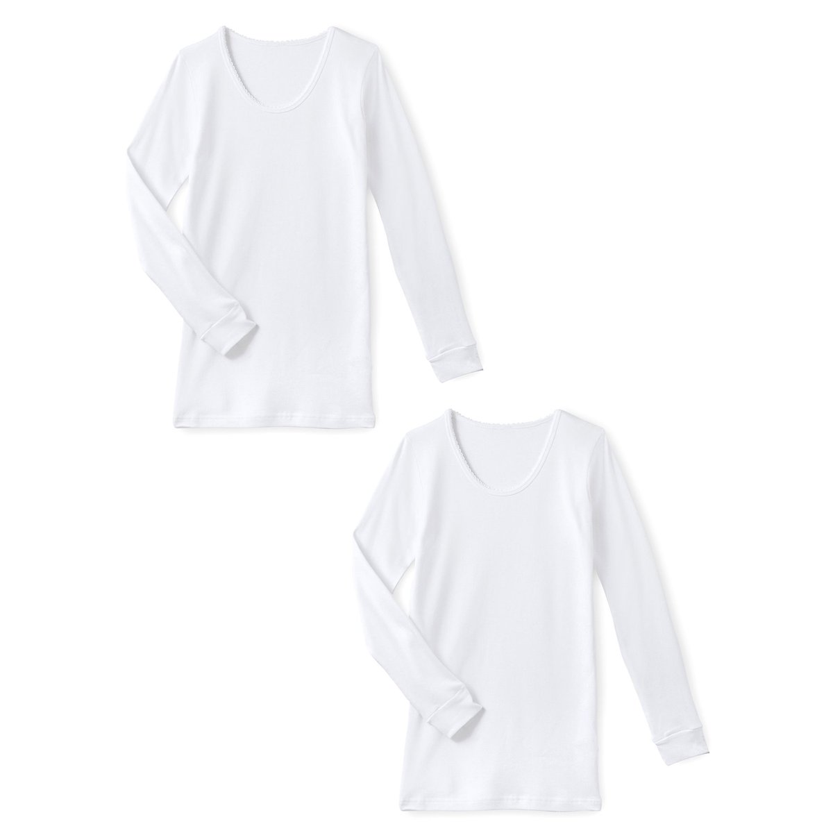 Lot de 2 chemises manches longues blanc, DAXON