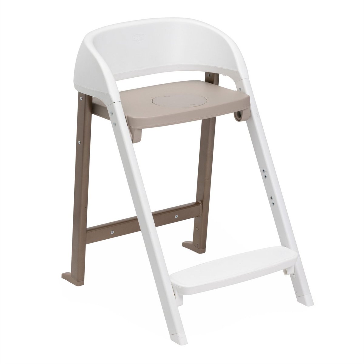 Chaise haute Crescendo Up Pearl Cooper re_lux blanc, CHICCO