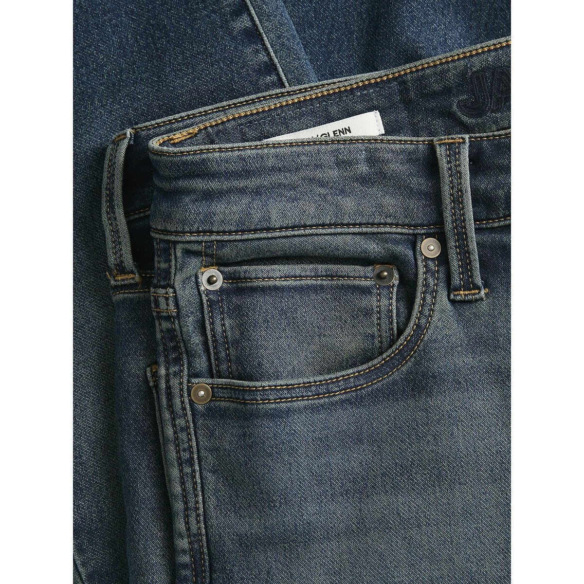 Slim Jeans Glenn denim blauw, JACK & JONES