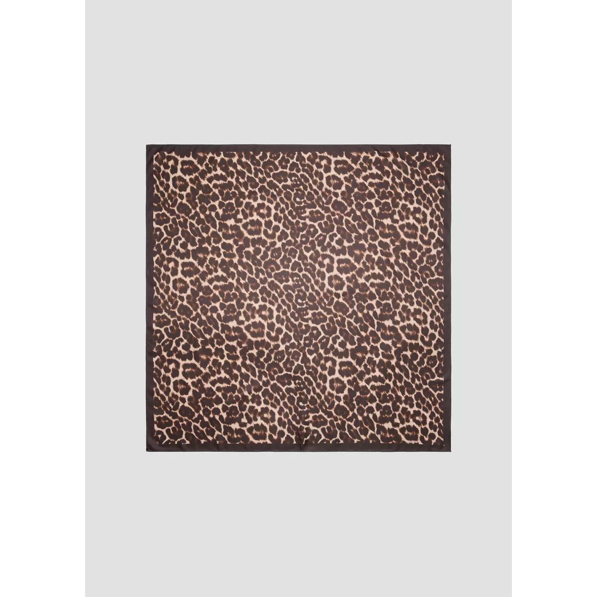Foulard animal print marron, MANGO