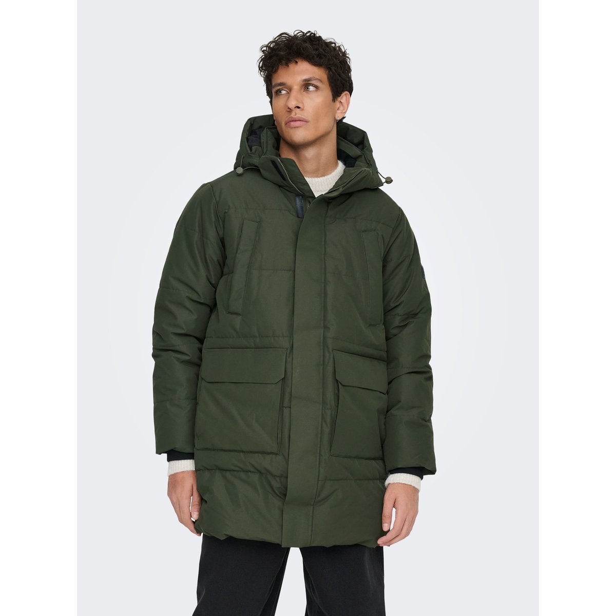 Parka Longue forest night, ONLY & SONS