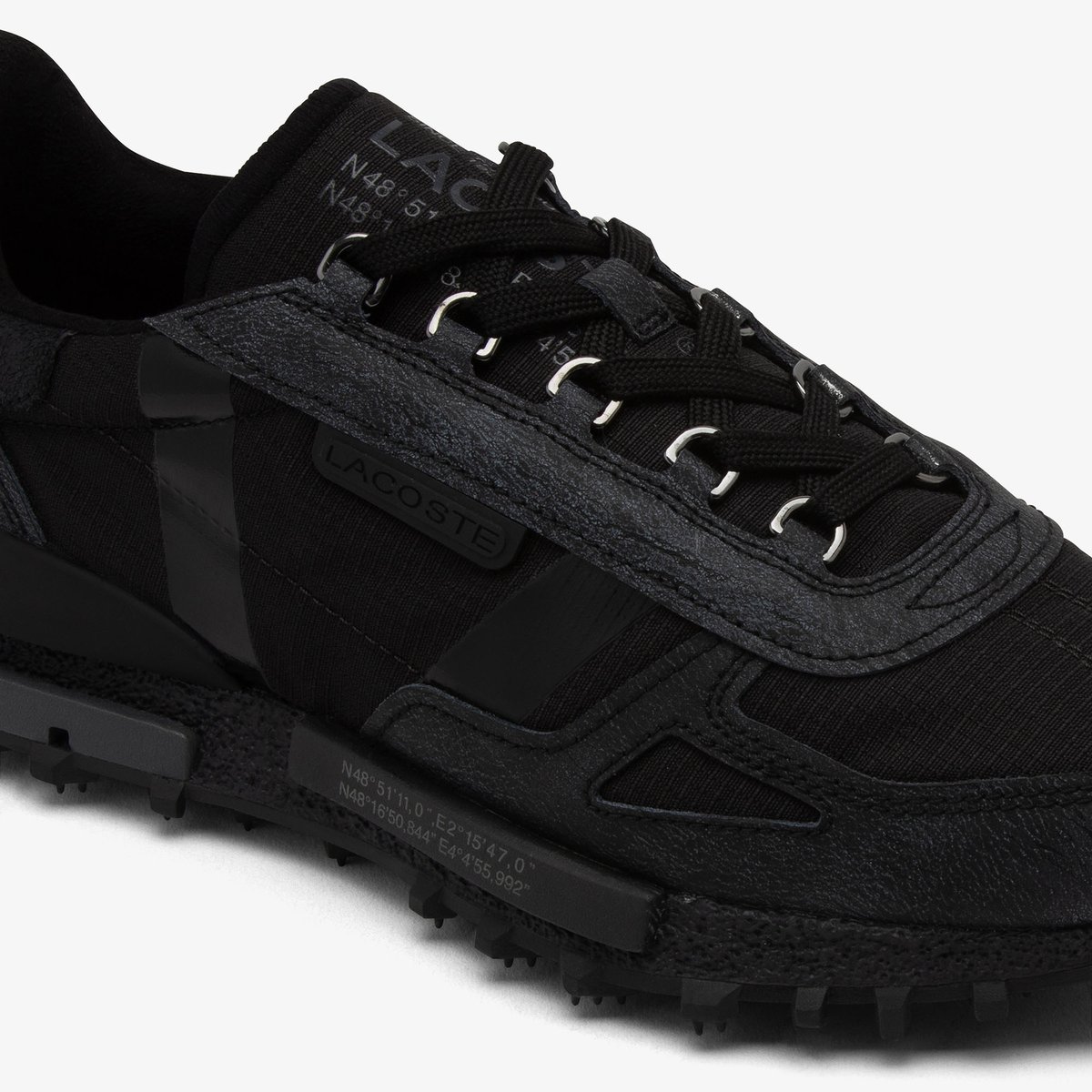Sneakers Elite Active homme en cuir noir-02h, LACOSTE