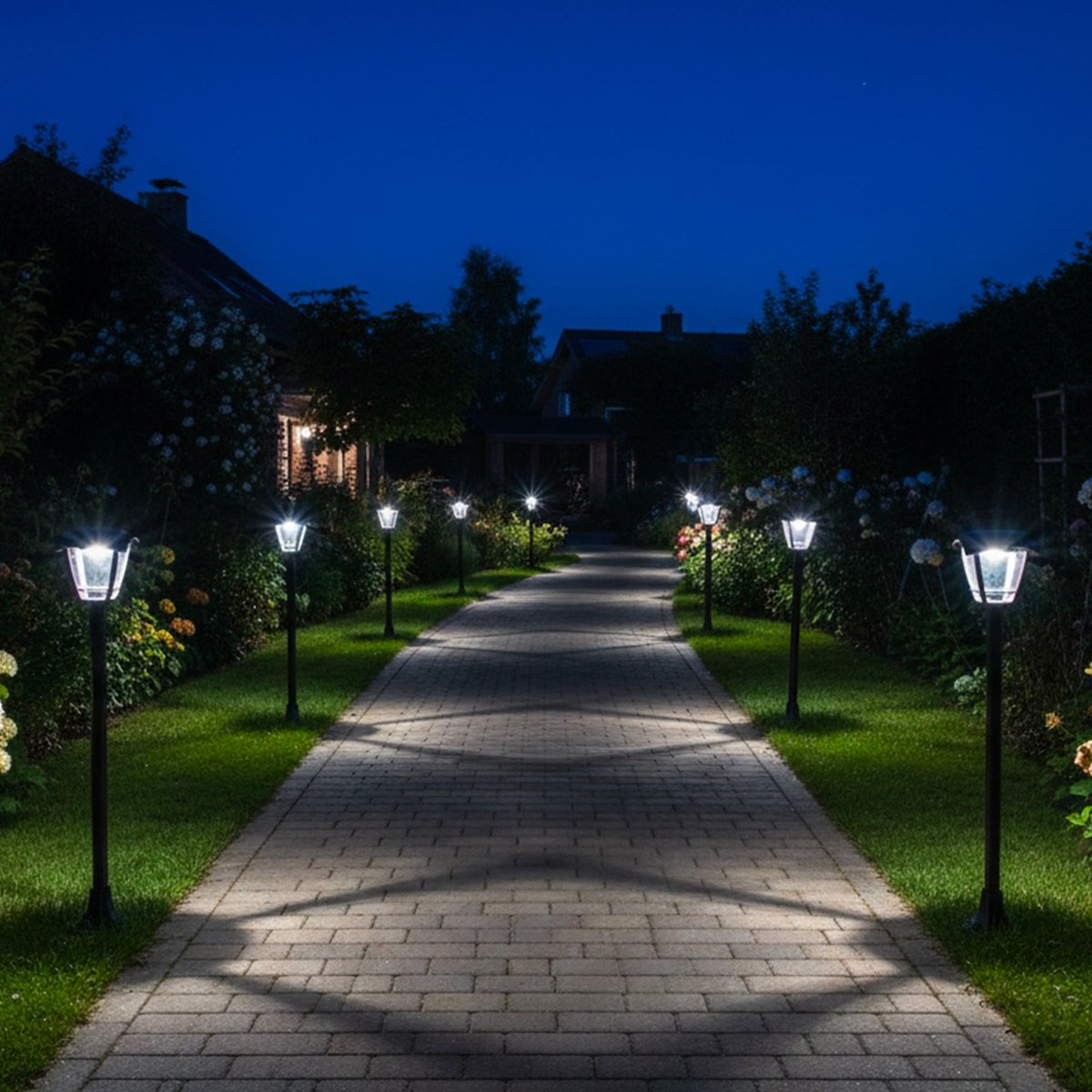 Lampadaire solaire LUMAX TALL noir, LUMISKY