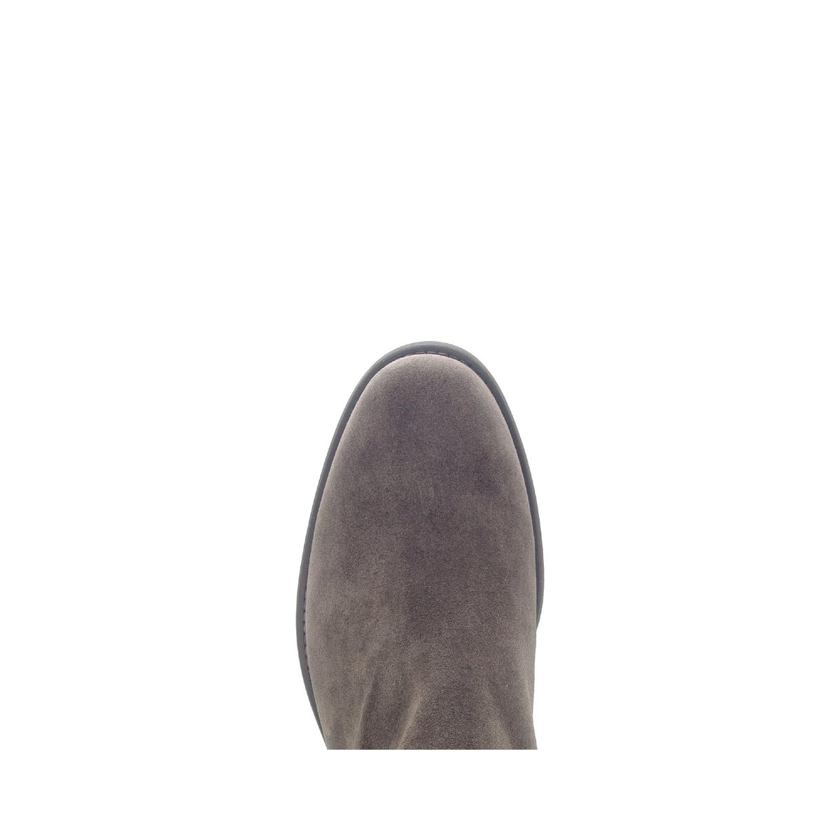 Bottes en cuir à talon décroché marron velours, GABOR