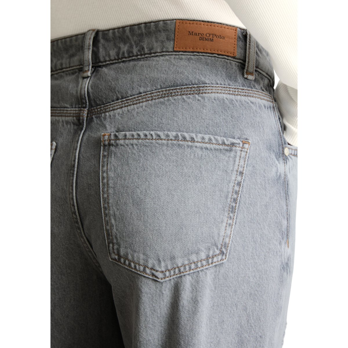 Jeans modèle Tomma large en coton bio sans stretch bleu clair, MARC O’POLO DENIM