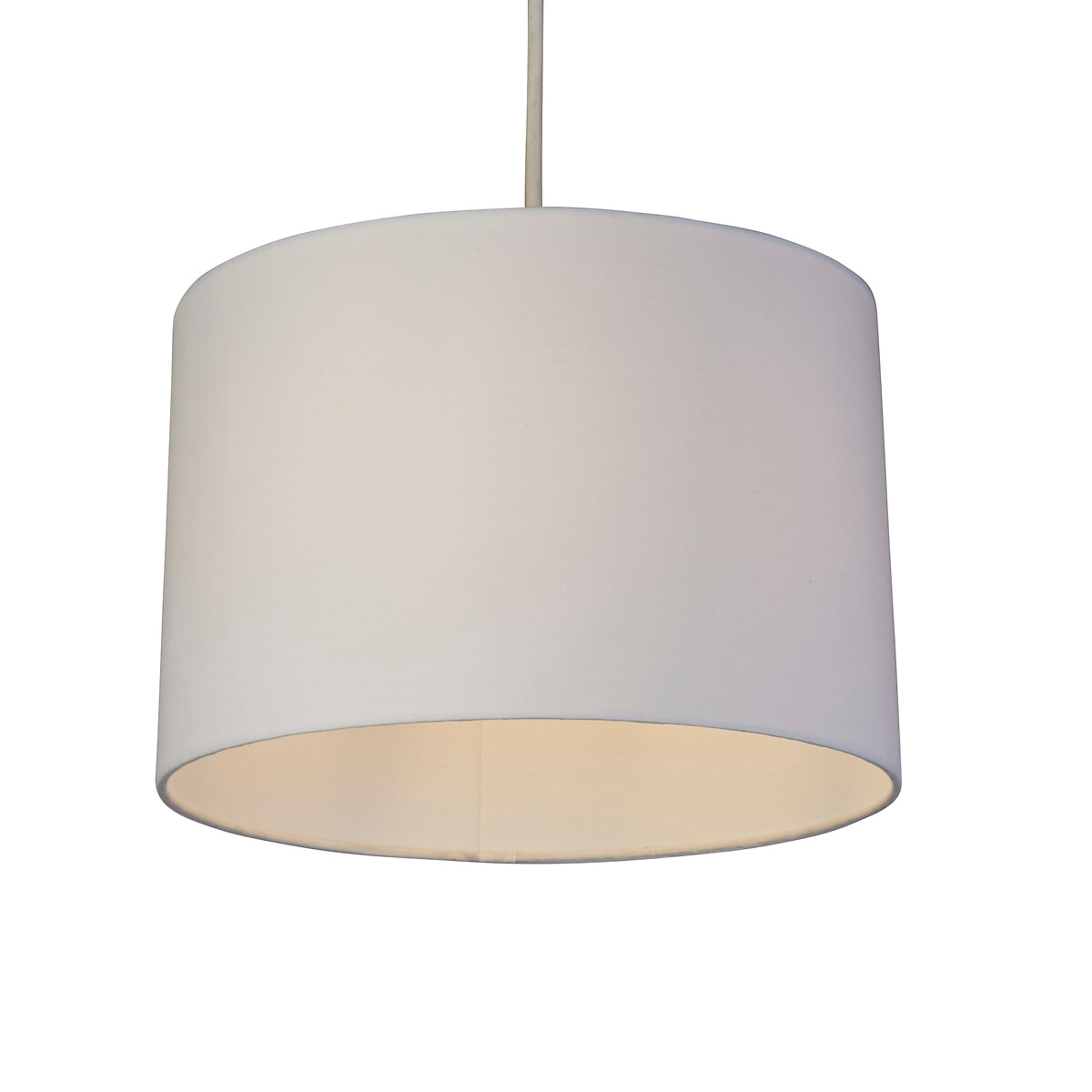 30cm Laval Cotton Drum Shade in White white, SO'HOME