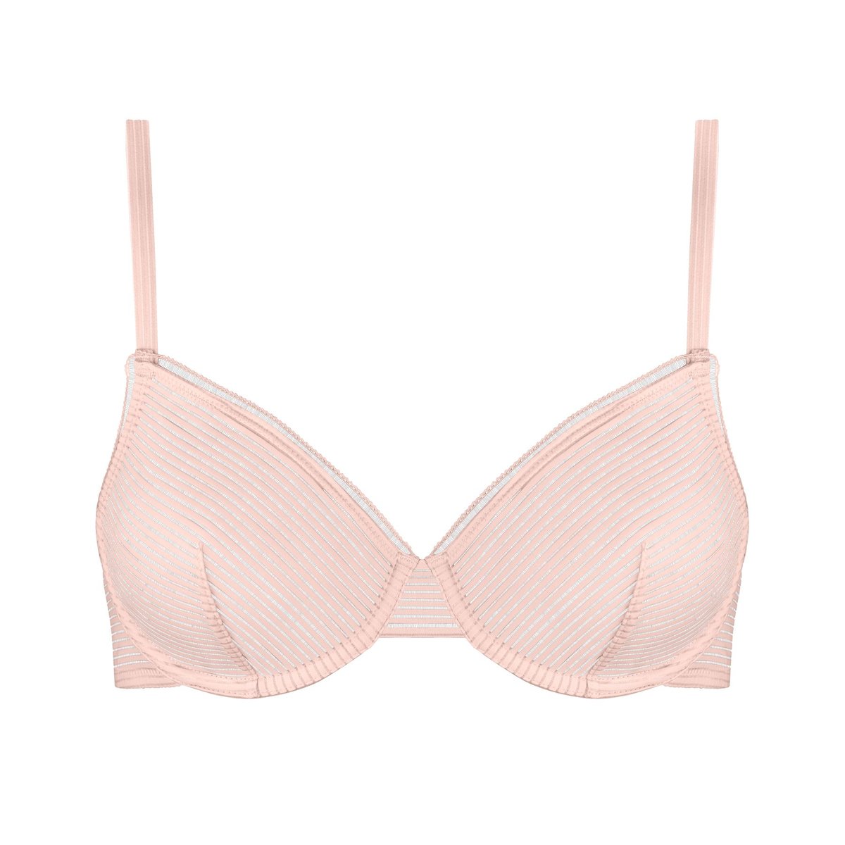 Soutien-gorge corbeille à armatures Dim x Inès de La Fressange rose, INES DE LA FRESSANGE PARIS