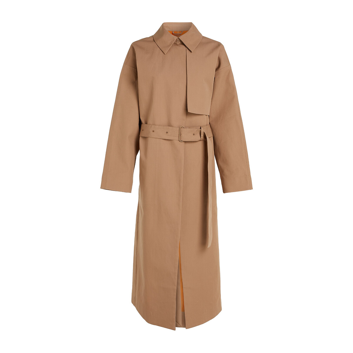 Trench long ceinturé camel, CALVIN KLEIN