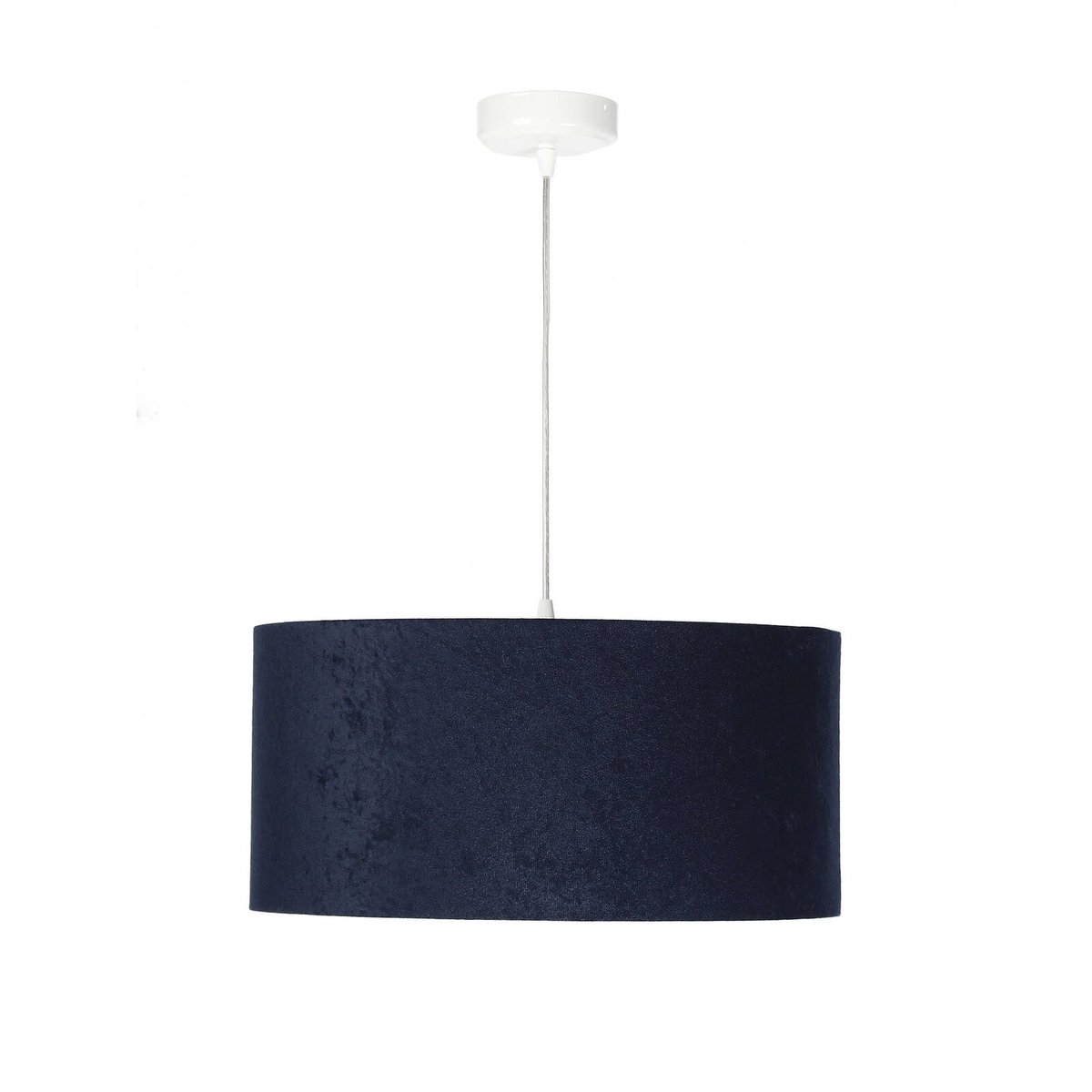 Suspension en tissu, GLAMOUR bleu, argent, BPS KONCEPT