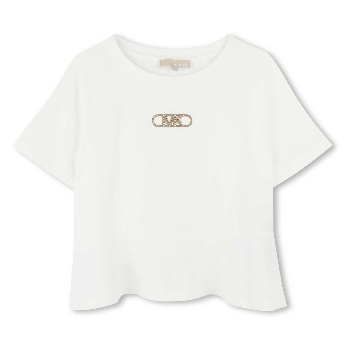 T-shirt manches courtes coton offwhite, MICHAEL KORS