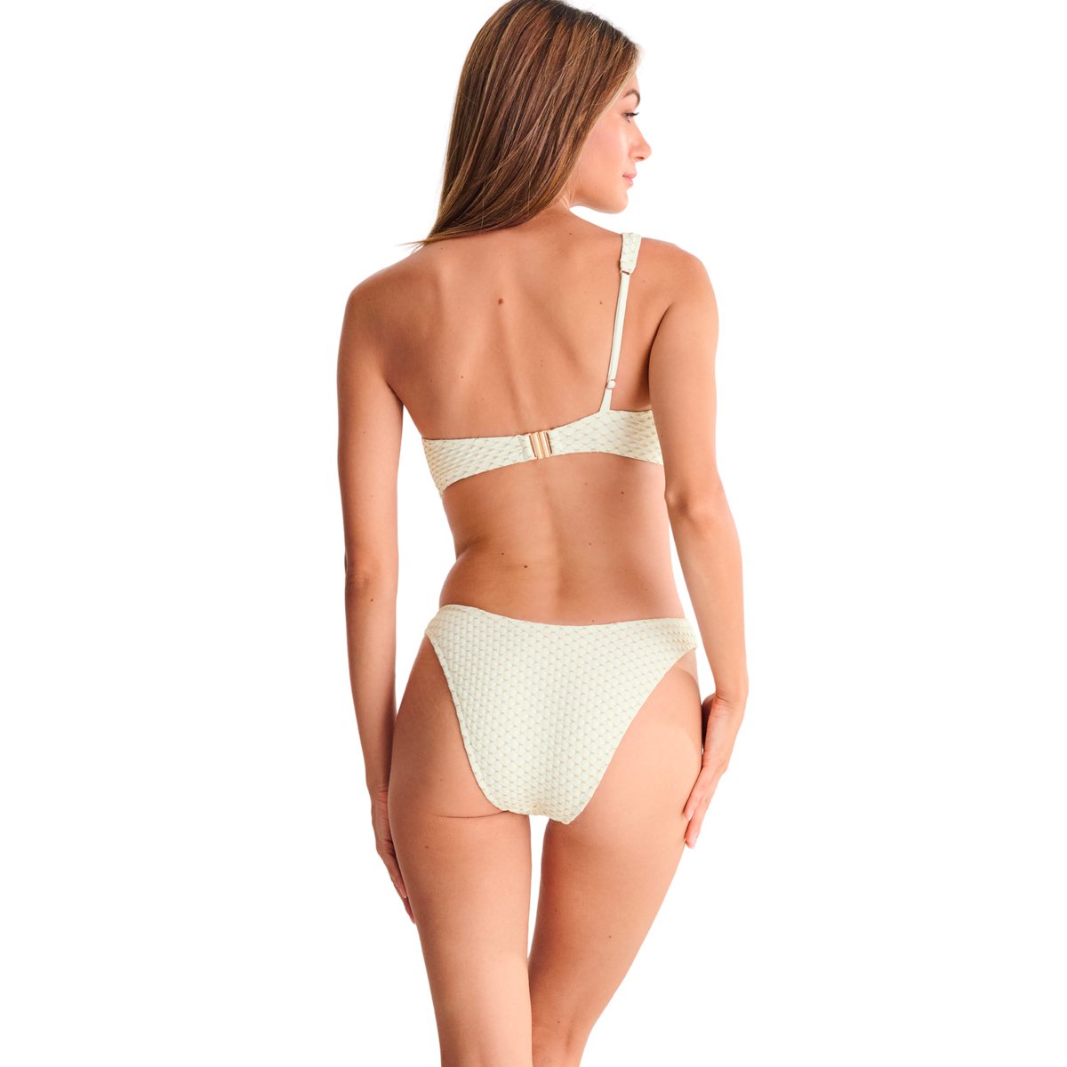 Bas maillot slip de bain échancré EGYPT ivoire, LISCA