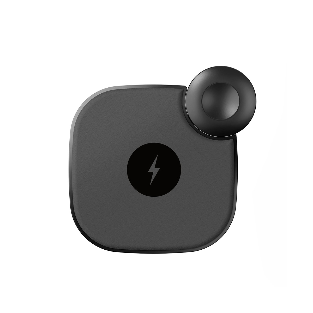 Chargeur sans fil 2 en 1 PAD couleur unique, LIVOO