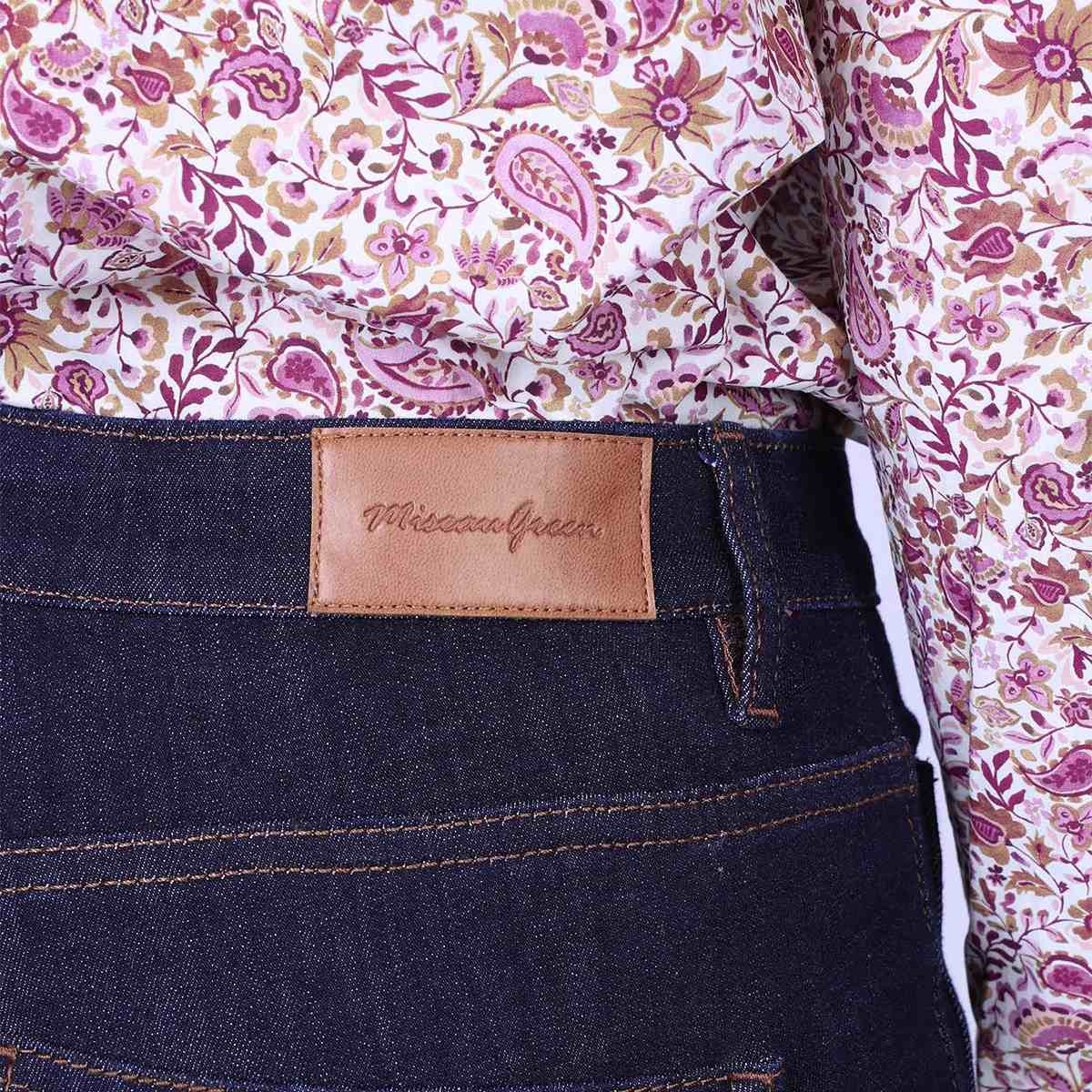 Jean bootcut brut, MISE AU GREEN