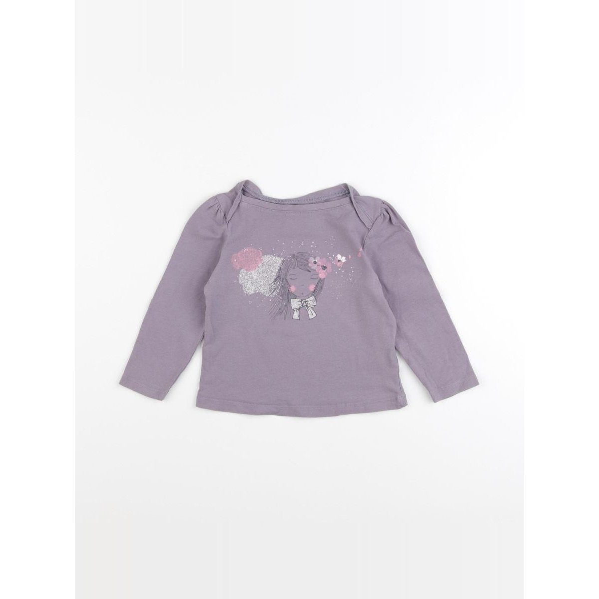 Tee-shirt - Très bon état violet, VERTBAUDET