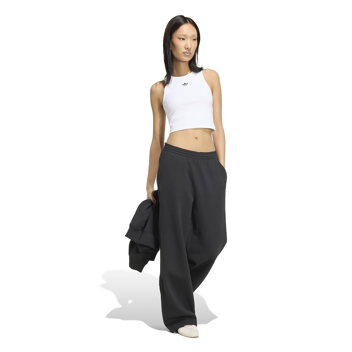 Pantalon de survêtement large ESSENTIAL noir, adidas Originals