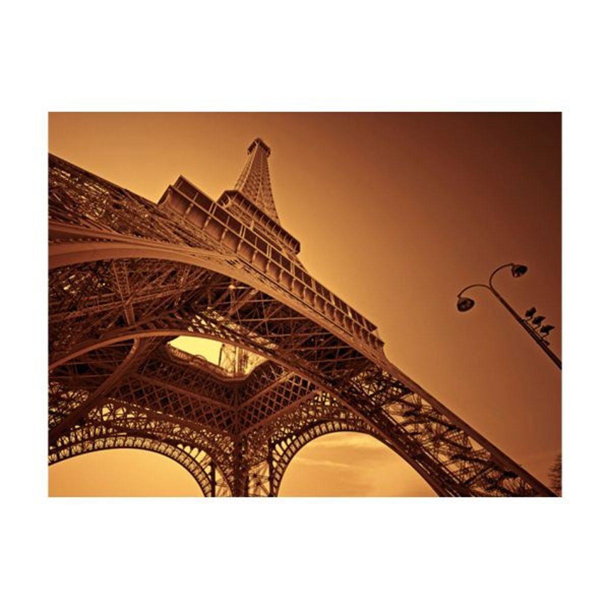 Papier peint intissé panoramique Ville et Architecture Puissance de Paris multicouleur, EDEN
