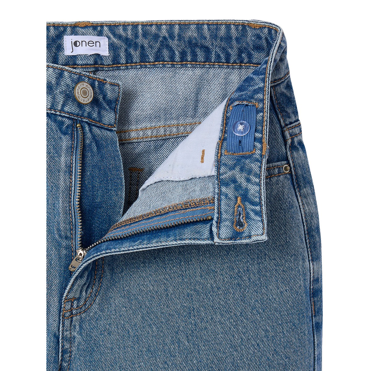 Jean loose bleu moyen, JONEN