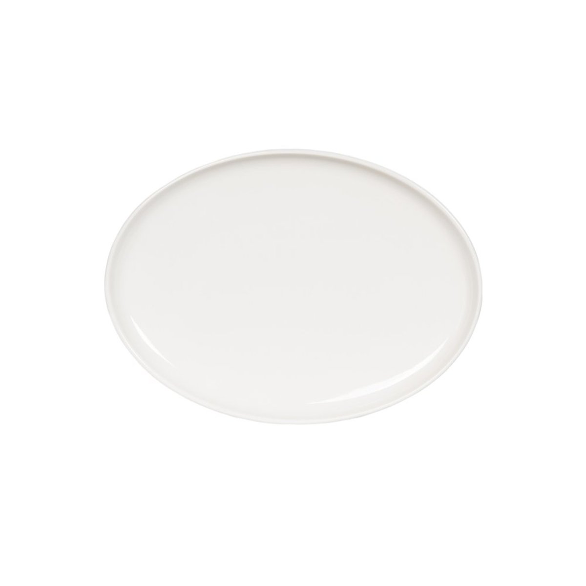 Plat ovale Nova 24x17,5 cm blanc, TABLE PASSION