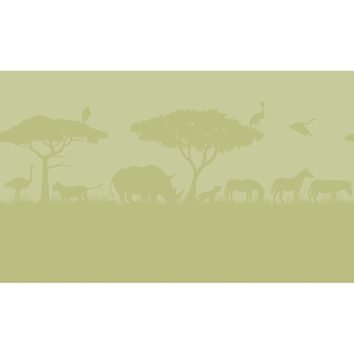 Savane - Soubassement adhésif bleu, LE PAPIERS DE NINON