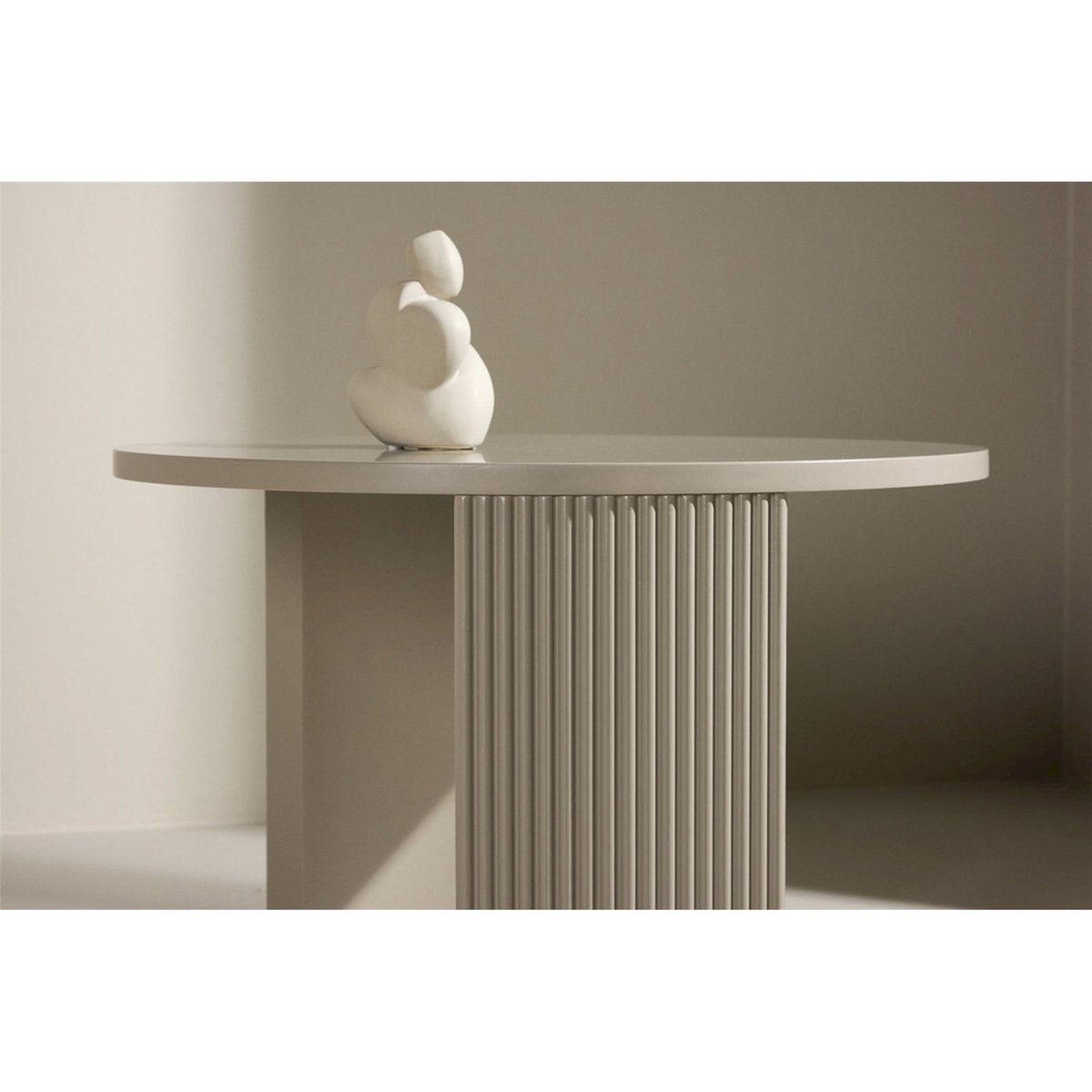Table basse ronde bois collection COMITTY cachemire, RECOLLECTION