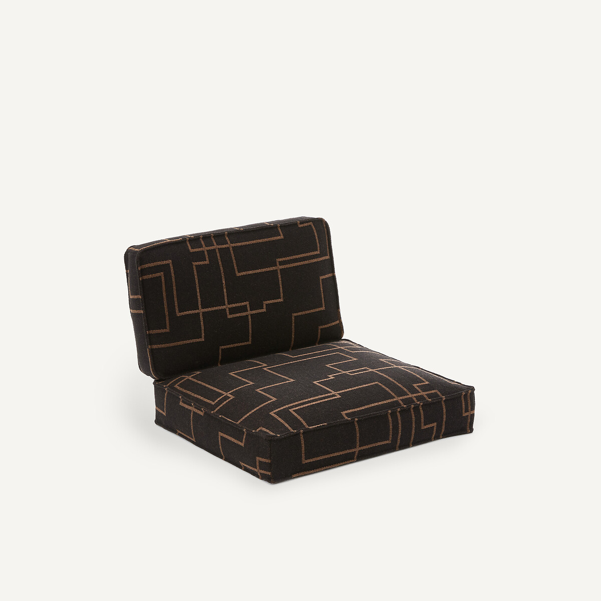 Coussins en jacquard imprimé, 62% laine, pour fauteuil DILMA imprimé jacquard, AM.PM