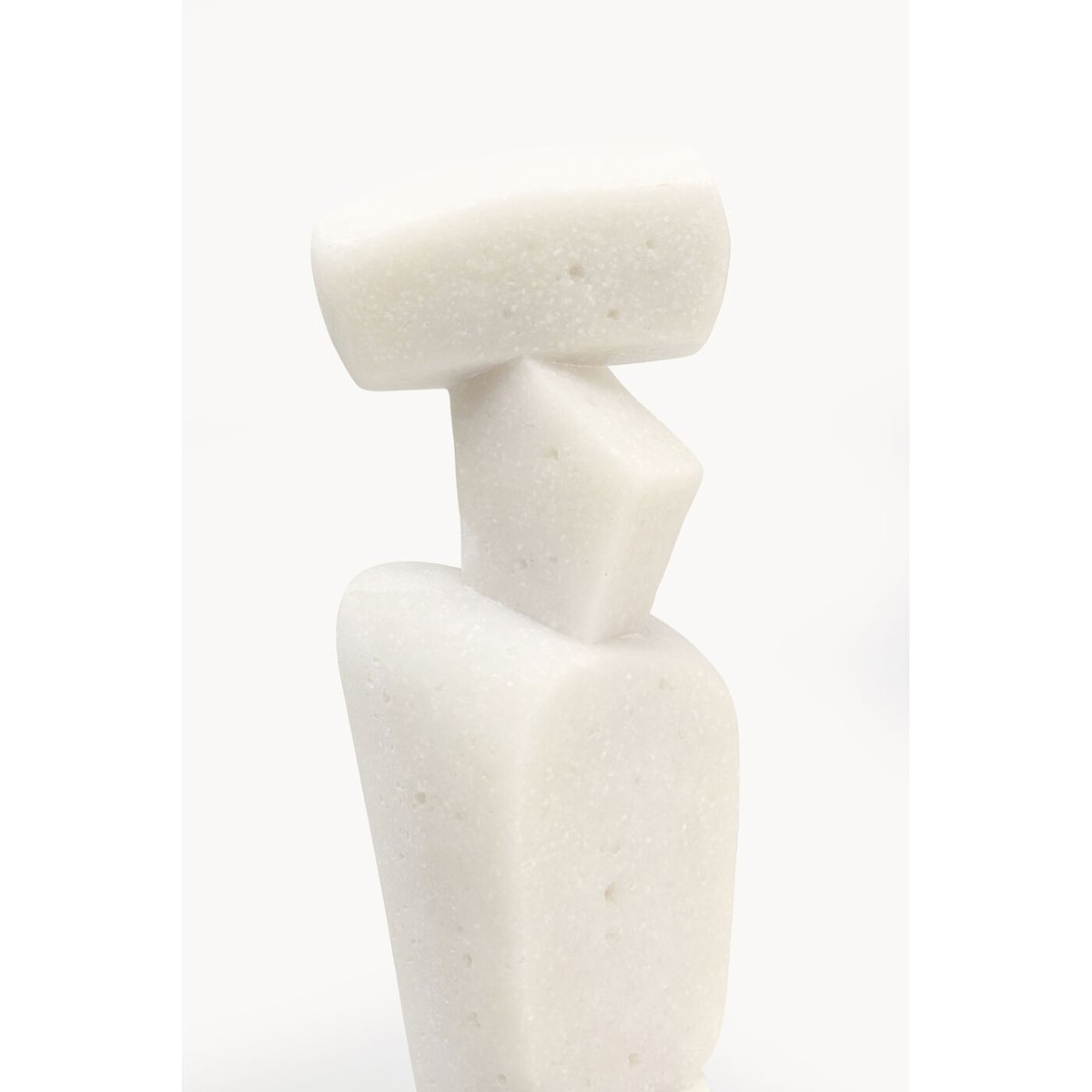 Déco effet marbre, BALANCE STONES blanc, KARE DESIGN