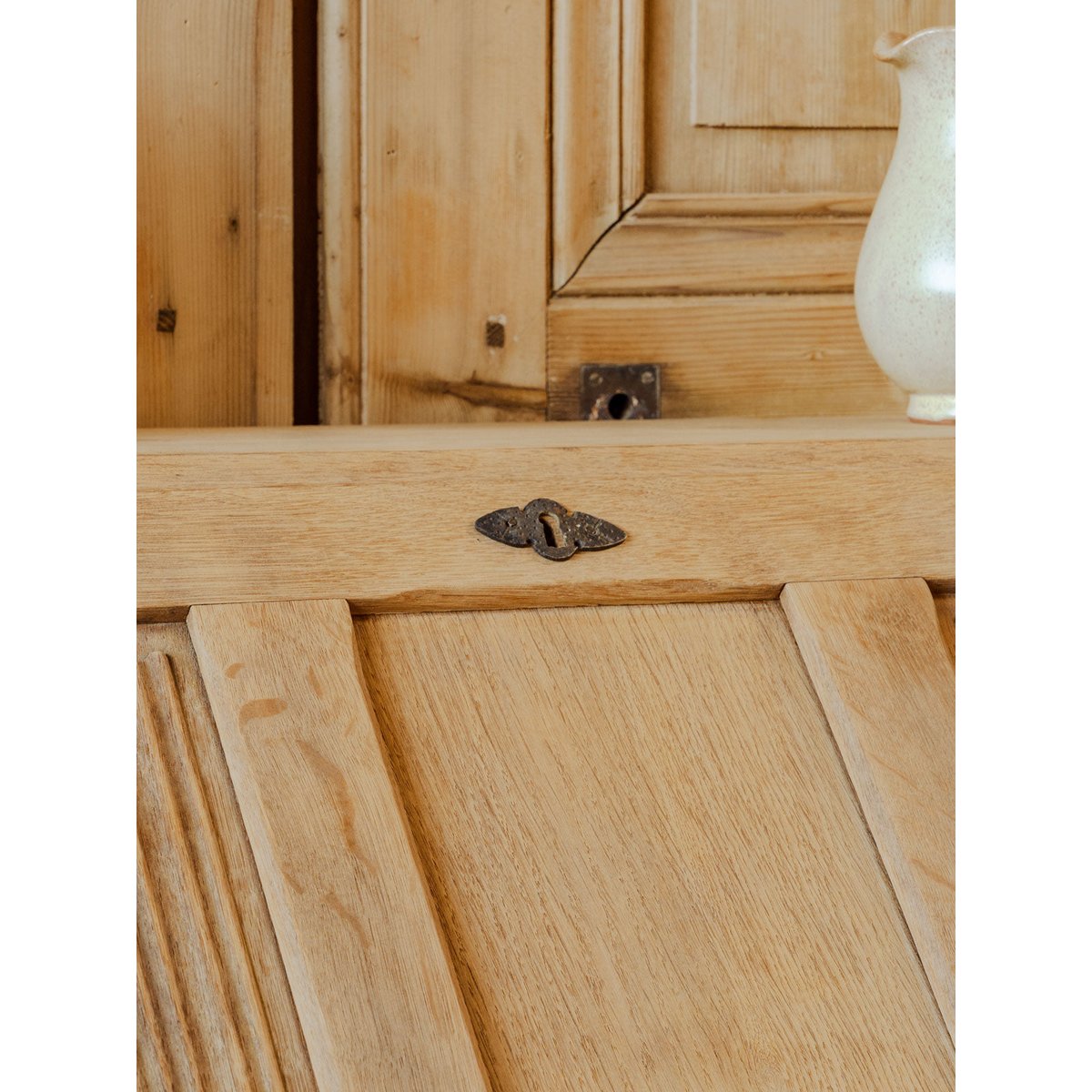 Secrétaire en bois Honoré N°192 - Bon état bois clair, DEBONGOUT