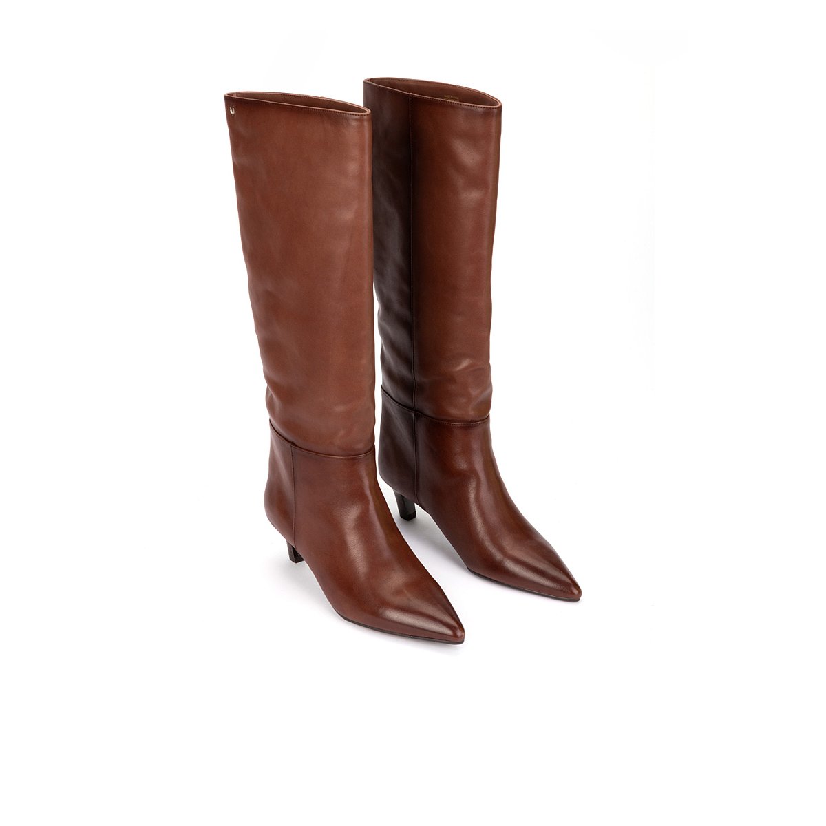 Bottes cuir Catarina cafe, MARTINELLI