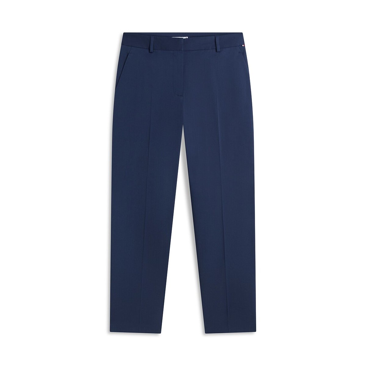 Pantalon chino droit longueur cheville marine, TOMMY HILFIGER
