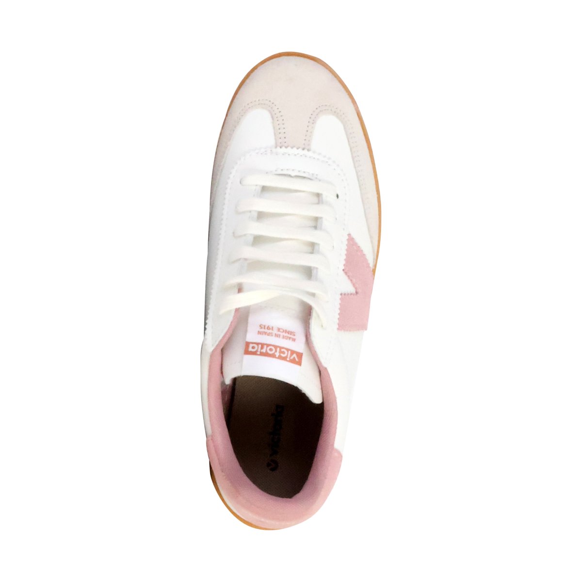 Basket Cuir rosa, VICTORIA