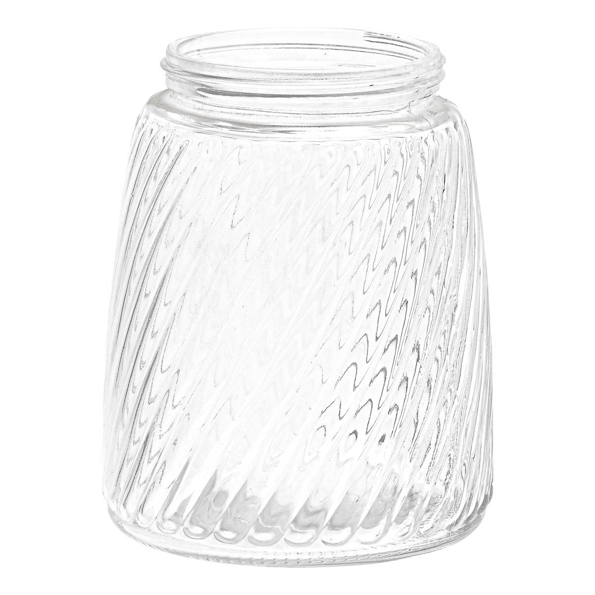 Bocal rond STRIVA transparent, 5FIVE SIMPLY SMART