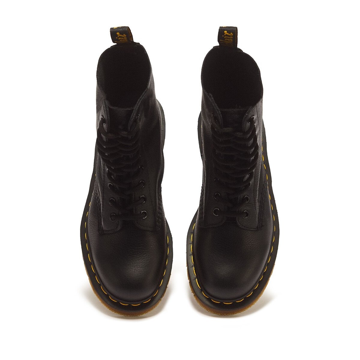Boots montantes 1490 en cuir Virginia noir, DR. MARTENS
