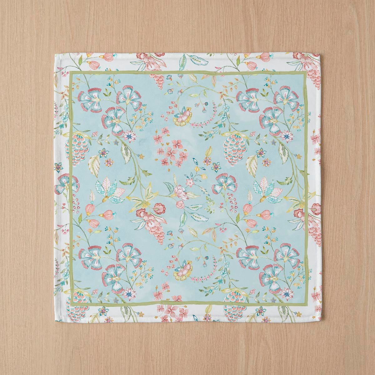 Lot de 4 serviettes en coton 100% Kilim multicolore, NAF NAF HOME