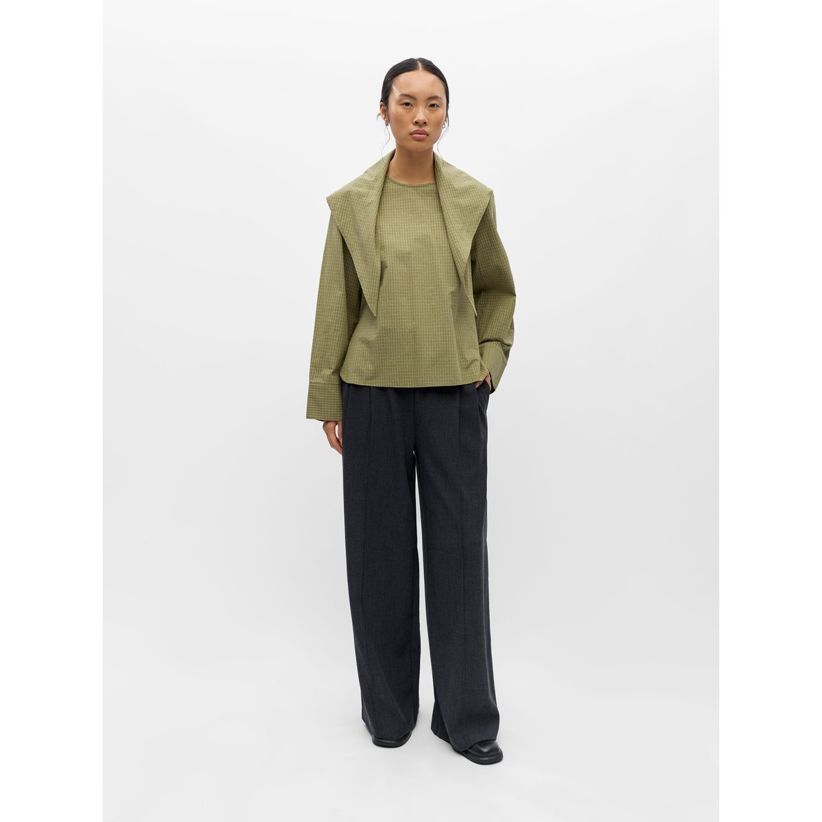Blouse vert - bronze green1, OBJECT