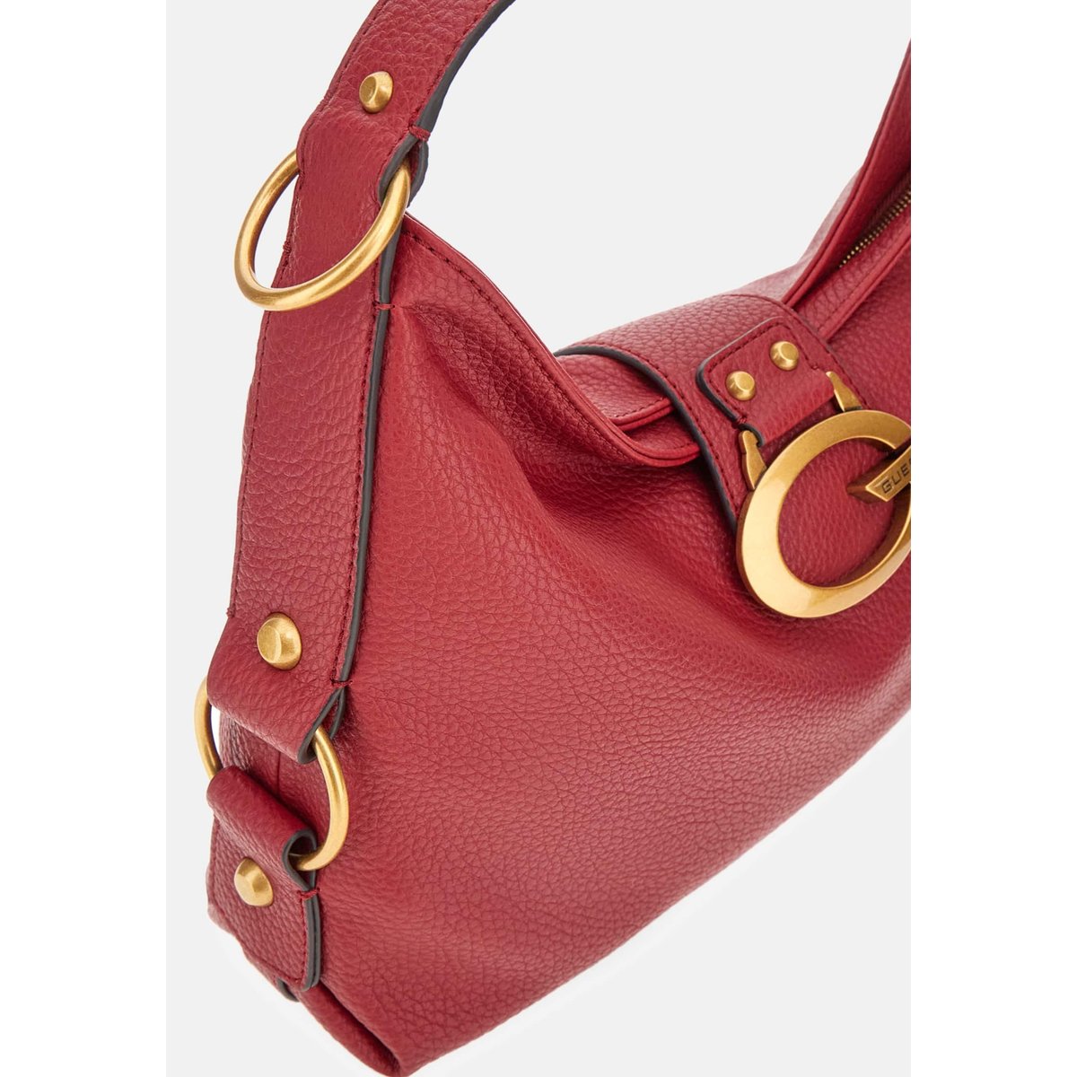 Sac À Épaule Moyen Camden rouge, GUESS