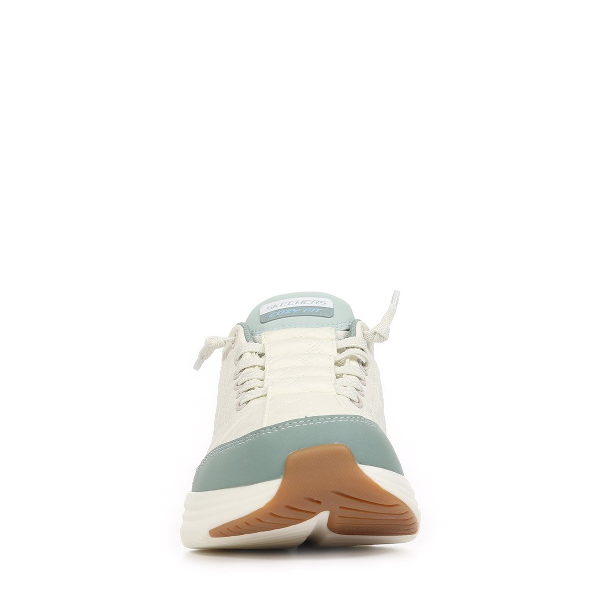 Baskets running vertes à semelle plate avec une fermeture slip-on sage, SKECHERS