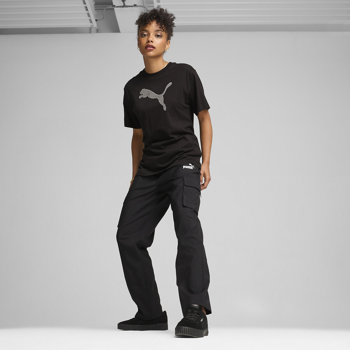 Power Cargo Trousers black, PUMA