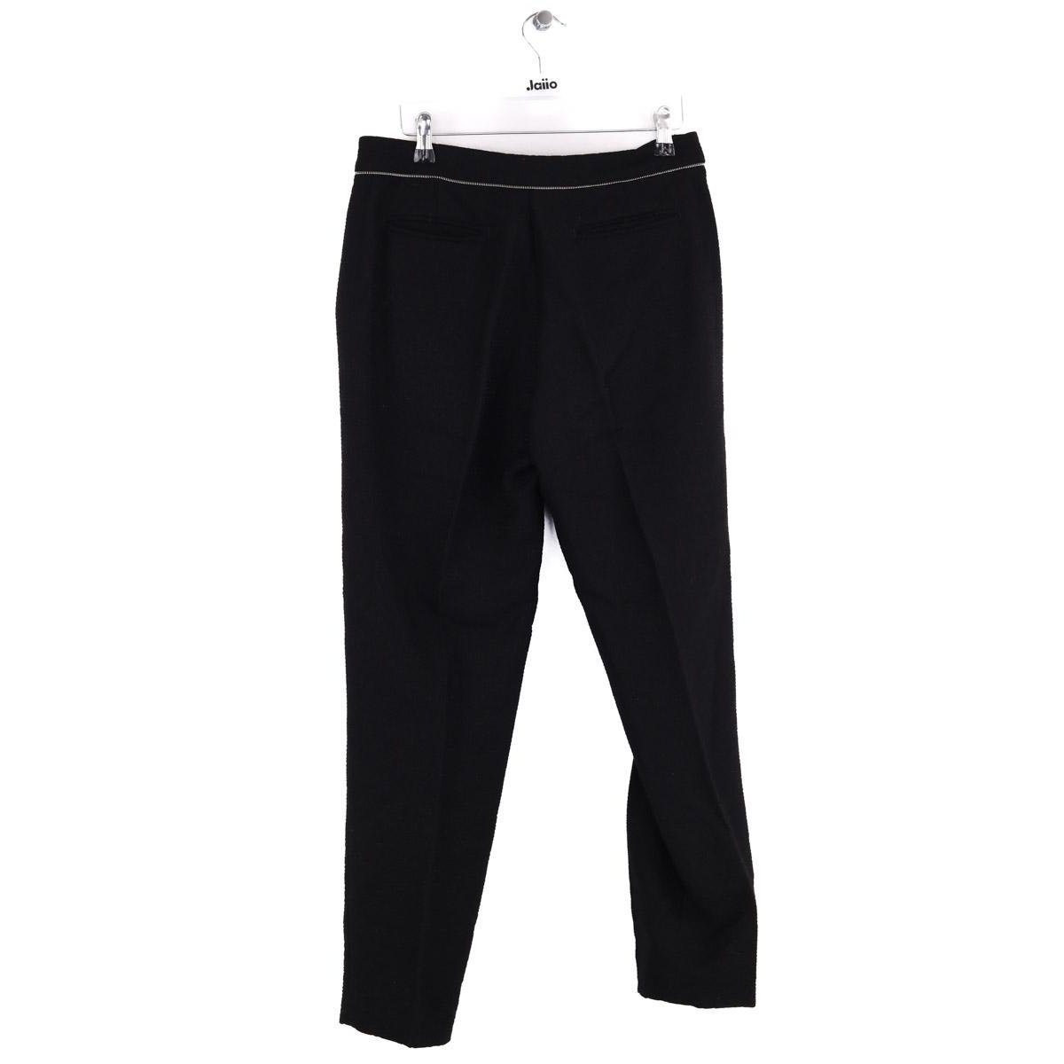 Pantalon droit - Très Bon État noir, SANDRO