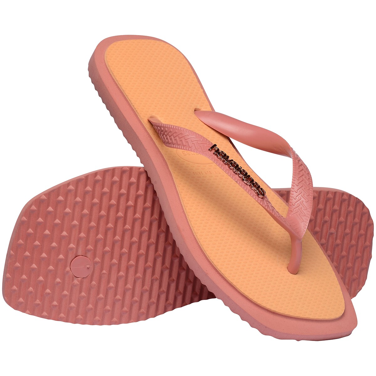 Tongs Top Square Fusion orange, HAVAIANAS