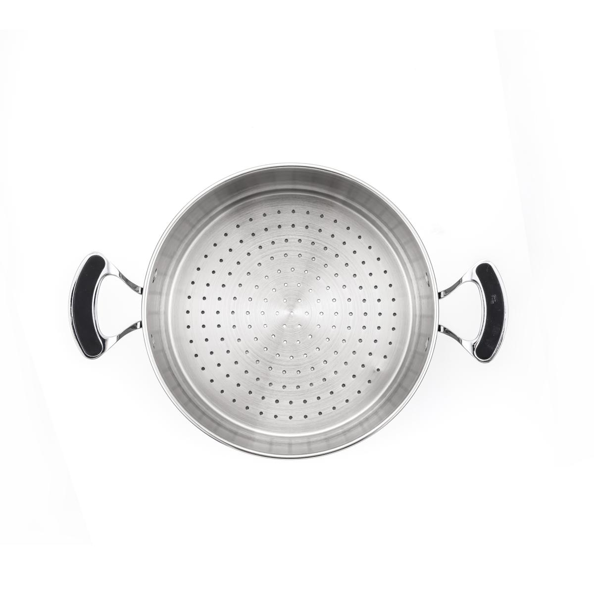 Couscoussier inox 24cm couleur unique, LAGUIOLE CUISSON