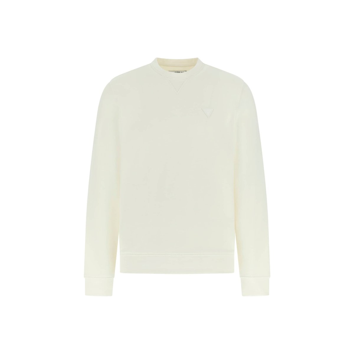 Sweatshirt Avec Patch Logo blanc, GUESS