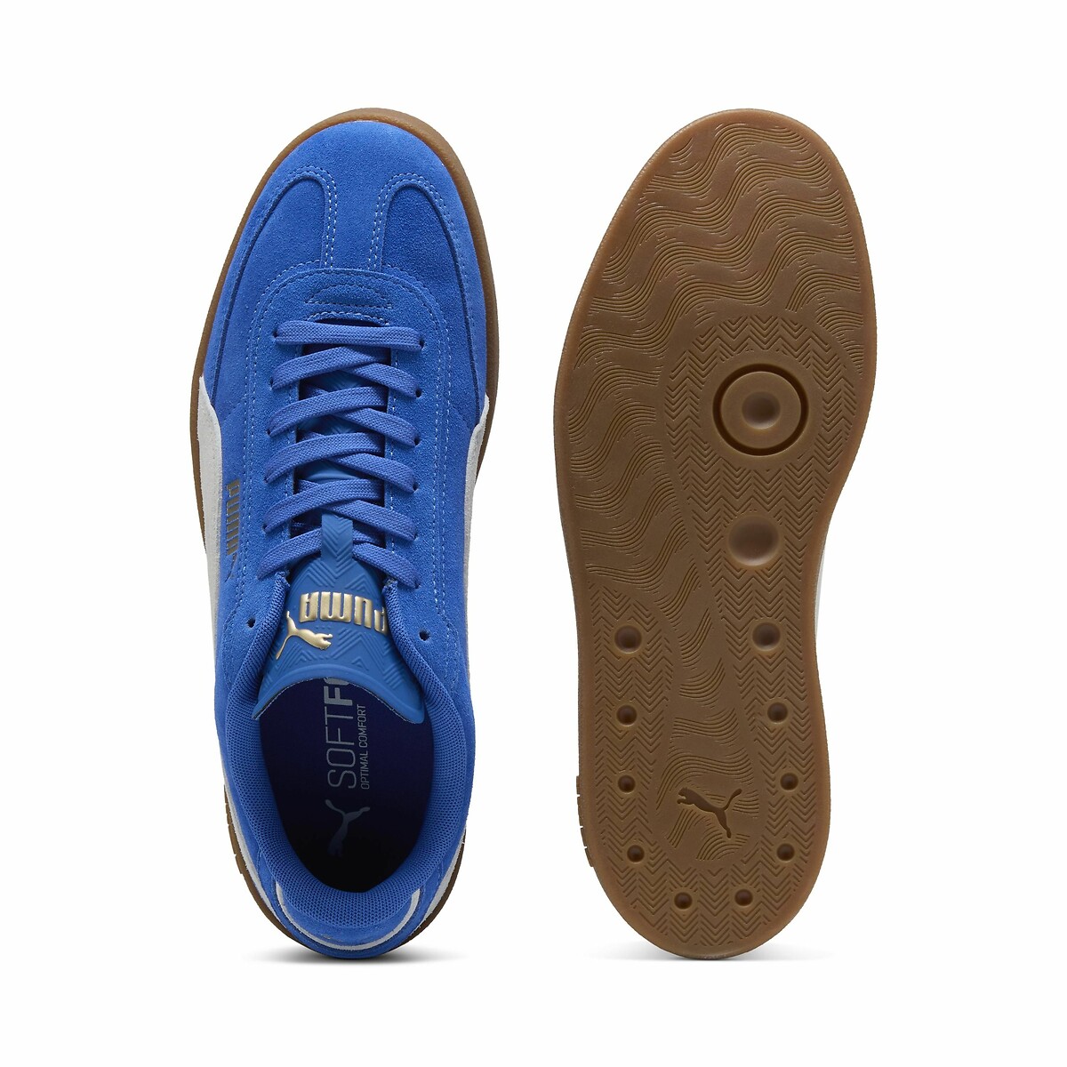 Baskets Club II Era Suede bleu/blanc, PUMA